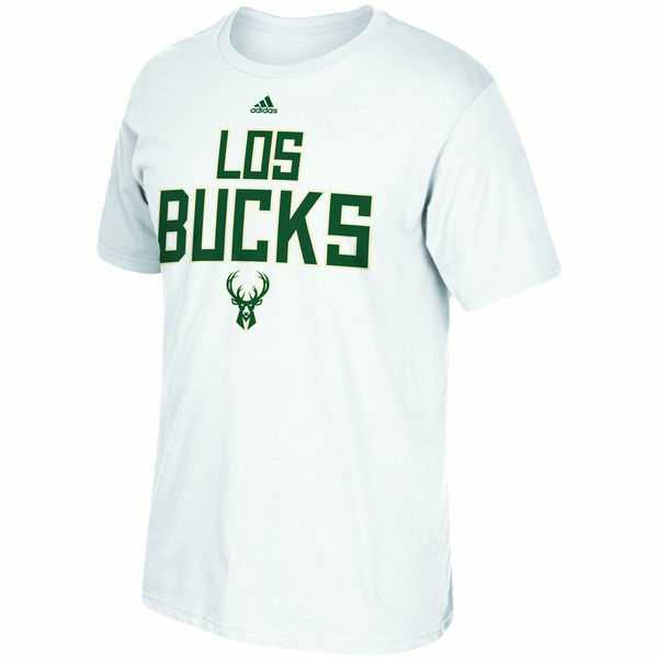 Milwaukee Bucks Noches Ene-Be-A WEM T-Shirt - White,We sell and wholesale Milwaukee Bucks Noches Ene-Be-A WEM T-Shirt - White on line form chian!